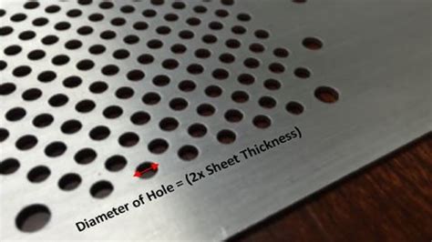 cnc sheet metal|hole to distance sheet metal.